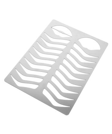 FOMIYES Eyebrow Template Mold Eyebrow Ruler Stencils Eyebrow Stencil Lip Stencil Eyebrow Trimming Lip Makeup