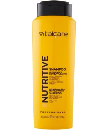  Vitalcare Vitalcare | Nutritive - Nourishing and Restructuring Shampoo Shampoo for Dry and Dull Hair with Plant Ceramides and Panthenol 4 x 500 ml - Buy Online on GoSupps.com