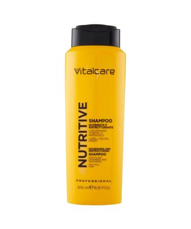 Vitalcare Vitalcare | Nutritive - Nourishing and Restructuring Shampoo Shampoo for Dry and Dull Hair with Plant Ceramides and Panthenol 500 ml 1