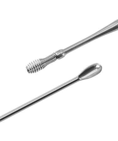 HEIMEABI Spring Ear Wax Cleaner Tool Set - Stainless Steel Ear Cleansing Kit with Storage Box - Earwax Removal Tool for Beauty Gift - D One Size - Buy Online on GoSupps.com