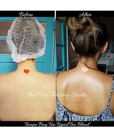 Rapid Tan Bronze Sunless Airbrush Spray Tanning Solution - 1 Gallon (Ships in 4 Qts) | Premium Self-Tanning for All Skin Types | International Shipping Available - Buy Online on GoSupps.com