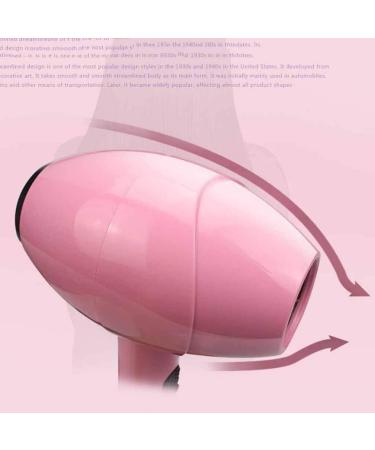2100W Ionic Hair Dryer Salon Hairdryer Travel Hair dryer Blow Dryer 2 Speed Settings Constant Temperature Reduce Frizz and Static Suitable DC Motor Concentrator for Salon and Home Travel Pink - Buy Online on GoSupps.com