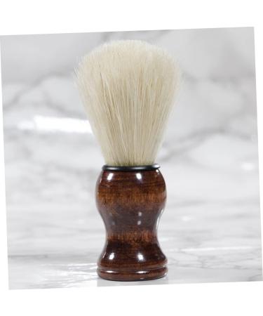 Frcolor Beard Brush for Men - Soft Bamboo Beard Comb & Cleaning Brush - Portable 11x3.2cm - Buy Online on GoSupps.com