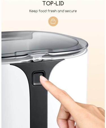 Automatic Cat Feeder  Faroro Dog Food Dispenser for Small Pets with Distribution Alarms  Portion Control  Voice Recorder and Programmable Timer for up to 4 Meals per Day - Buy Online on GoSupps.com
