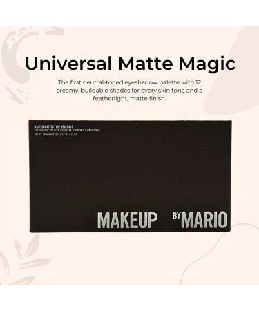 Buy Makeup By Mario Master Mattes Eyeshadow Palette - The Neutrals 0.65oz | International Shipping Available - Buy Online on GoSupps.com