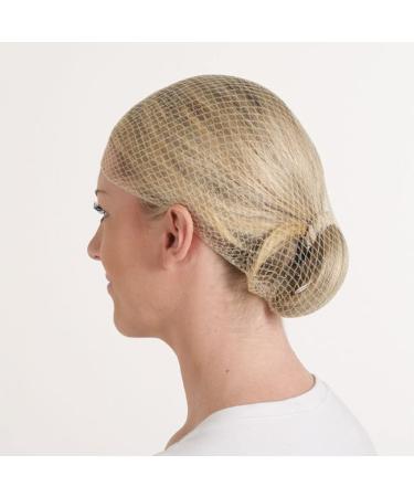 50PCS Invisible Mesh Hair Nets - Elastic Blonde Hair Buns for Ballet Gymnastics Horse Riding Chefs & Nurses - Buy Online on GoSupps.com