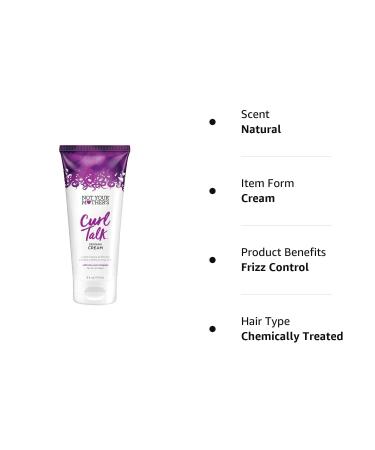 Not Your Mother's Curl Talk Defining Cream 6 fl oz - Ultimate Curl Definition - Buy Online on GoSupps.com