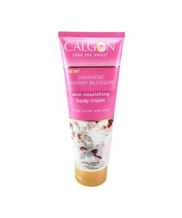 Calgon Japanese Cherry Blossom Skin Nourishing Body Cream for Women 8.0 Fluid Ounce