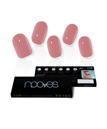 NOOVES Gel Nails Dusty Pink Premium Glam Cat Eye 20 U