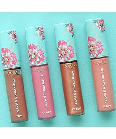 L'Or al Paris Camila Cabello Lip Dew 01 - Shimmering Lip Gloss for Radiant Lips | International Shipping Available - Buy Online on GoSupps.com
