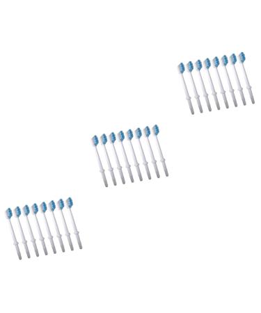 MAGICLULU 24 Pieces Brush Heads For Accessories Replacement Brush Heads Brush Heads For Water Toothpicks