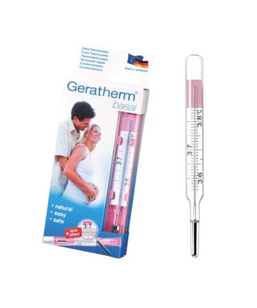Geratherm Basal analogous - Basal thermometer analog/basal thermometer for cycle control including evaluation table/basal thermometer children's desire - Made in Germany - Buy Online on GoSupps.com