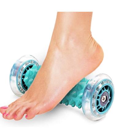 Foot Massage Roller Set - Relief for Plantar Fasciitis & Foot Pain | Manual Muscle Roller & Scooter - Buy Online on GoSupps.com