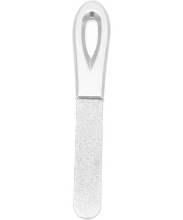 Stainless Steel Nail File Double Sided Design Portable for Travel Home Use Silver - Buy Online on GoSupps.com
