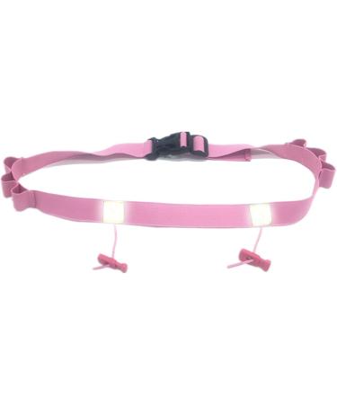 Elastic Gel Running Number Belt with Reflective Strip for Runners Cyclists & Triathletes - Includes Water Bottle Holders - Buy Online on GoSupps.com