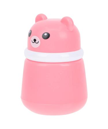 Beavorty Bo te Poudre pour Gar on Fille Ours Bo te de Rangement pour Poudre Gar on Fille 1 unit (Lot de 1) Rose
