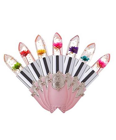 Beauty Flower Crystal Jelly Lipstick | Magic Temperature Changing Color Lip Balm | International Shipping Available - Buy Online on GoSupps.com