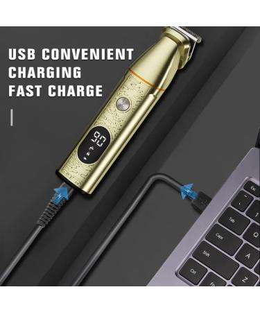 4-in-1 All Metal Hair Clippers for Men - Electric Trimmer Shaver & Grooming Kit | International Shipping Available - Buy Online on GoSupps.com