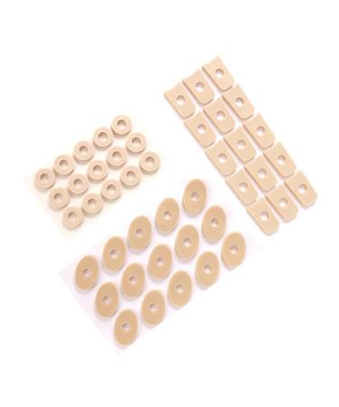 FOYTOKI 3 Pieces Protection Pad Toe Corn Patches Toe Corn Pads Patches Self-Adhesive Feet Corn Patches High Heel Stickers Feet Corn Pads Abrasion-Proof Pastes Foot Care Stickers