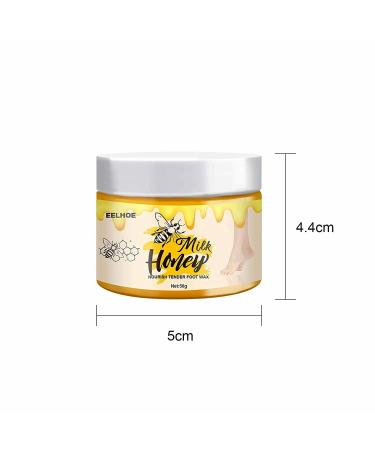Honey Milk Repair Cream for Cracked Heels | Moisturizing & Hydrating Hand & Foot Cream - International Shipping Available - Buy Online on GoSupps.com