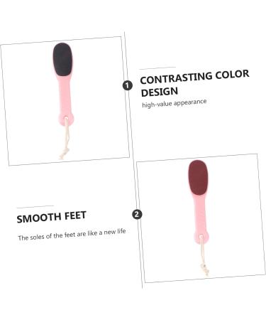 6 Pcs Double-Sided Foot Scrub Professional Foot File Foot Files for Corn Remover Metal Spatula Pedicure Scrub Pedicure Exfoliator Sander Tool Pedi Foot File Feet Pedals Plastic - Buy Online on GoSupps.com