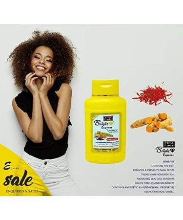 Bright Express Turmeric & Saffron Extra Skin Lightening Lotion 500ml - Antiseptic - Buy Online on GoSupps.com