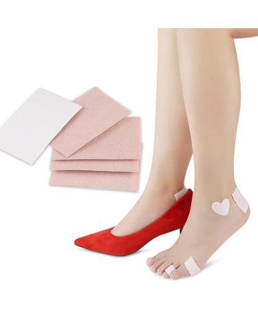 10 Sheets Moleskin Tape for Foot Blister Prevention - Adhesive Pads for New Shoes Protection - Friction Pain Heels Stickers - Nude Color - Buy Online on GoSupps.com