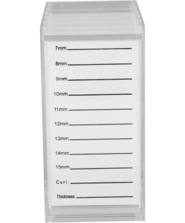 5 Layers Acrylic Eyelash Storage Box Clear Single Eyelash Implant Holder Case for Makeup Display Container - Buy Online on GoSupps.com