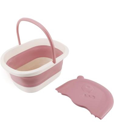 Bain de pieds pliable bain de pieds portable bain de pieds multifonctionnel avec massage des points d'acupuncture pour les pieds secs et crevass s bain de pieds pour la Pink - Buy Online on GoSupps.com