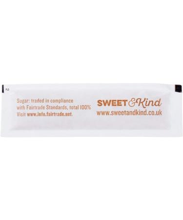 Fairtrade Brown Sugar Sachets - 1000 Pack - Compostable Packaging - Premium Individual Sugar Sticks for Coffee, Tea, and Hot Drinks - Buy Online on GoSupps.com