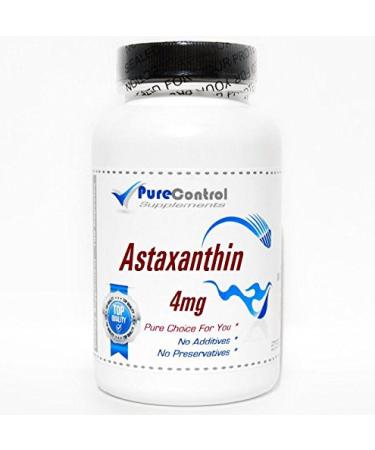 Astaxanthin 4mg // 180 Capsules // Pure // by PureControl Supplements