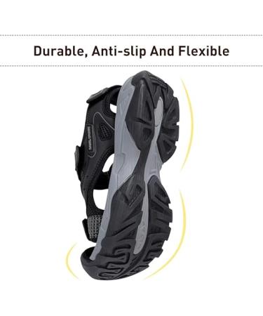 CAMEL CROWN Women's Hiking Sandals Waterproof Closed Toe Water Adjustable Athletic Outdoor - Blue - 8.5 - Buy Online on GoSupps.com