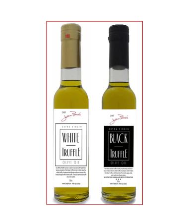 White & Black Truffle Oil SUPER CONCENTRATED 200ml (7oz) 100% Natural NO ARTIFICIAL ANYTHING