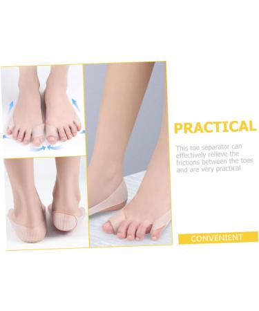 4pcs Big Toe Splitter Nursing Clip Board Socket Tool Household Tools Bunion Splint Bunion Cushion Sleeves Toe Strap Reusable Toe Straps Hammer Toe Strap Transparent 23.5x2.3cm - Buy Online on GoSupps.com