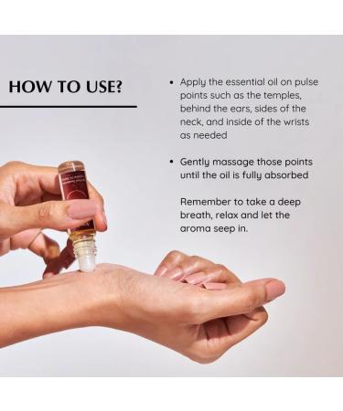 Frankincense&Myrrha Resin Essential Oil Roll-On Blend by Aromafume | 1 x 10ml / 3 x 0.33 Fl Oz | Made with Commiphora Myrrha & Boswelia Carterii | for Meditation Spiritual Awakening & Prayer - Buy Online on GoSupps.com