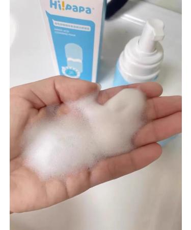 Buy Hi Papa Amino Acid Cleansing Foam for Kids - 120ML | Gentle Purifying & Moisturizing Facial Cleanser | Low Irritation for Eyes - International Shipping Available - Buy Online on GoSupps.com