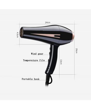 ADITAM Professional Hair Dryer with Anti-Frizz Ionic Conditioning - Extra-Fast & Powerful Heat Blow Dryer - Compact/Lightweight Blow Dryer Double The Comfort - Buy Online on GoSupps.com