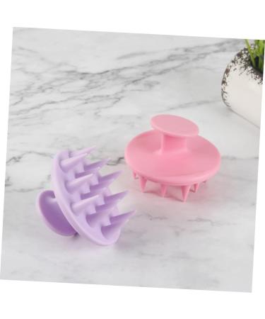 Combined Silicone Shampoo Brush Set - 4 in 1 Hair & Scalp Cleaning Massage Brushes for Healthy Hair Care - Buy Online on GoSupps.com