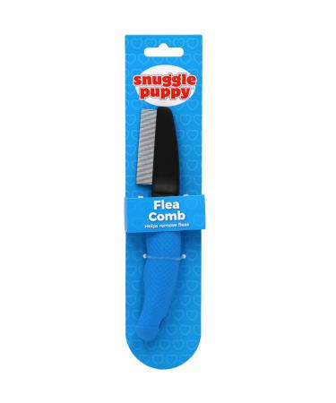 Snuggle Puppy Grooming - Flea Comb for Dogs - Helps Remove Fleas from Pets
