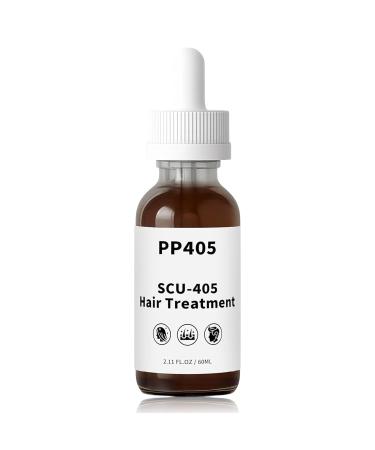 PP405 Huile de traitement du cuir chevelu et cheveux - s rum nourrissant non gras pour tous les types de cheveux 60 ml 1PCS 200 g (Lot de 1)