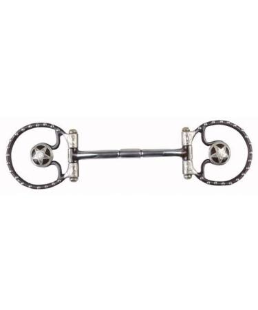 HKM 4000315455256 Show Snaffle Bit -Billy Allen-135 mm Silver Width 13.5 cm