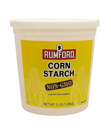 Rumford Corn Starch - Non GMO - 3 Lbs.