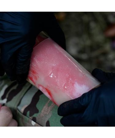 Rhino Rescue 40g Burning Wound Treatment - 10x10 cm for Burns Scalds & Sunburns (5 PCs) - Fast International Shipping - Buy Online on GoSupps.com