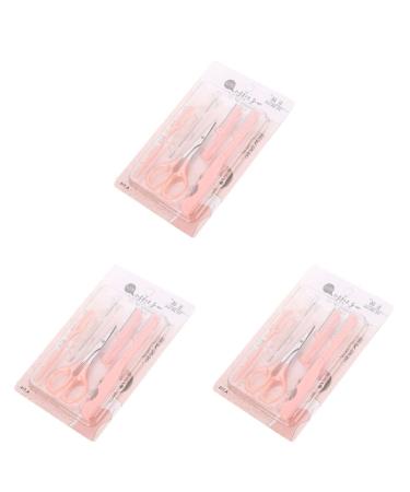 Beaupretty 15pcs Eyebrow Trimmer Eyebrows For Women Eyebrow Kit Folding Eyebrow Scissors 5pcsx3pcs as picturedx3pcs