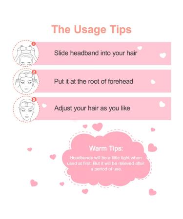 IKOCO Makeup Headband Set - 4Pcs Soft Bow Spa Headbands for Women and Girls - Buy Online on GoSupps.com