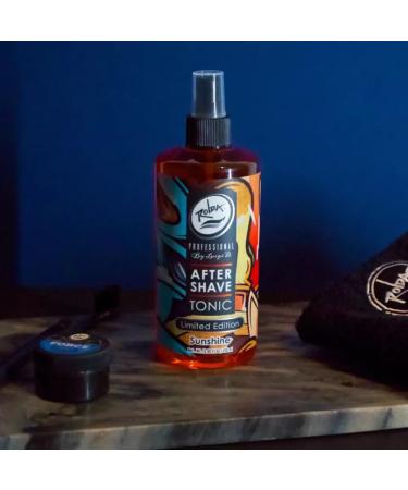 Rolda Sunshine After Shave Tonic Cologne Spray For Men - Post Shave Tonic Calms Irritation Helps Heal & Clean Shaved Areas Refreshing Masculine Fragrance (14.54oz | 430ml) - Buy Online on GoSupps.com