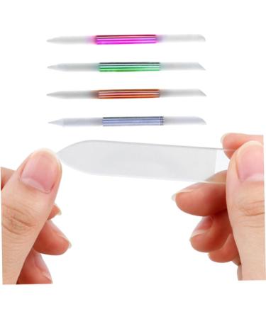 Glass Cuticle Pusher Professional Manicure Stick Nail Cuticle Remover Tools Rosy Glass Cuticle Pusher Manicure Sticks Cuticle Remover Tool Nail Scraper Nail Cleaner Pusher Nail Polish Peeler - Buy Online on GoSupps.com