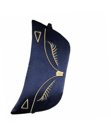 LALAFINA 1pc Silk Eye Mask for Sleeping Eye Patch Sleep Eye Pads Shade Lip Gloss