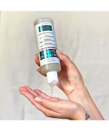 Advanced Clinicals Tea Tree Face Wash 8.2 oz - Pore Refining Gel Cleanser & Makeup Remover - Buy Online on GoSupps.com