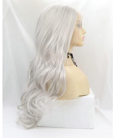 Buy 22 Natural Gray Drag Queen Wigs - Synthetic Lace Front Wigs for Women | International Shipping - Buy Online on GoSupps.com
